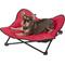 Show in main carousel: HDP Padded Napper Elevated Dog Bed, Red, Medium slide 4 of 7