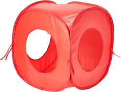 HDP Pop Open Collapsible Cat Play Cube, Red slide 2 of 5