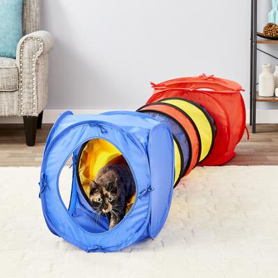 Show full view: HDP Pop Open Collapsible Cat Tube & Tunnel Set slide 2 of 4
