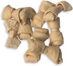HDP Rawhide Bones 4-5" Dog Treats, 25 count