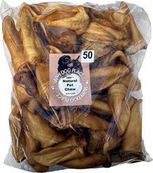 HDP Smoked Lamb Ears Dog Chews, 50 count