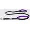 Show in main carousel: Headlight Harness Double Handle Reflective Dog Leash, 6-ft, Purple slide 1 of 4
