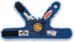 Heads or Tails Pup Positivity Dog Harness, Blue Denim, XX-Large: 19 to 22-in chest slide 2 of 4