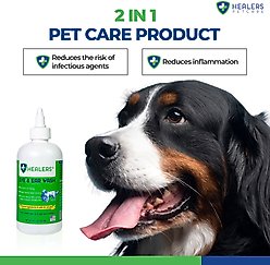Healers Ear & Eye Wash Solution Dog & Cat Spray, 8-fl oz bottle slide 2 of 6