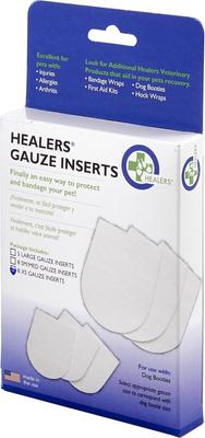 Show full view: Healers Gauze Inserts for Booties for Dogs, X-Small, 8 count slide 1 of 7