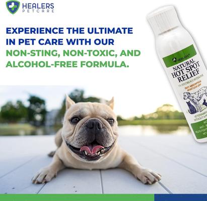 Show full view: Healers Petcare Hot Spot Relief Aid Dog & Cat Ointment, 4-oz bottle slide 7 of 10