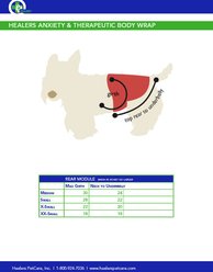 Healers Rear Anxiety Vest for Dogs, XX-Small slide 2 of 3