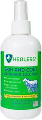 Healers Skin & Coat Grooming Solution Dog & Cat Spray, 8-fl oz bottle