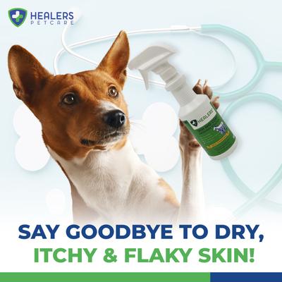 Show full view: Healers Skin & Coat Grooming Solution Dog & Cat Spray, 8-fl oz bottle slide 5 of 9