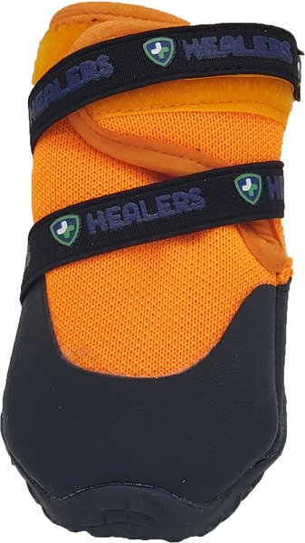 Show full view: Healers Urban Walker III Waterproof Dog Boots, Orange, Medium slide 2 of 10