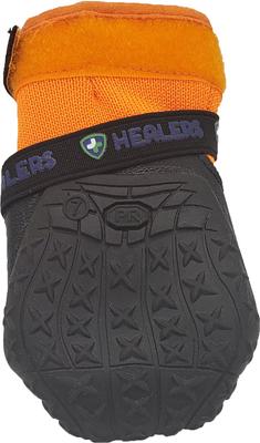 Show full view: Healers Urban Walker III Waterproof Dog Boots, Orange, Medium slide 4 of 11
