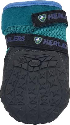 Show full view: Healers Urban Walker III Waterproof Dog Boots, Teal, X-Large slide 3 of 10