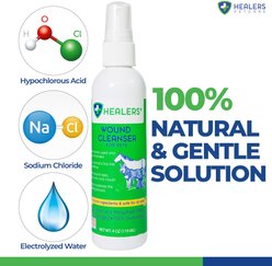 Healers Wound Cleanser Dog & Cat Treatment, 8-fl oz bottle slide 2 of 7