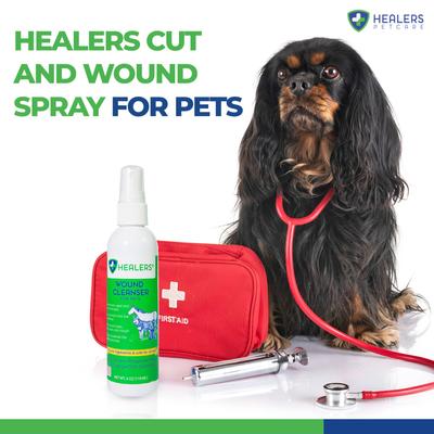 Show full view: Healers Wound Cleanser Dog & Cat Treatment, 8-fl oz bottle slide 6 of 9