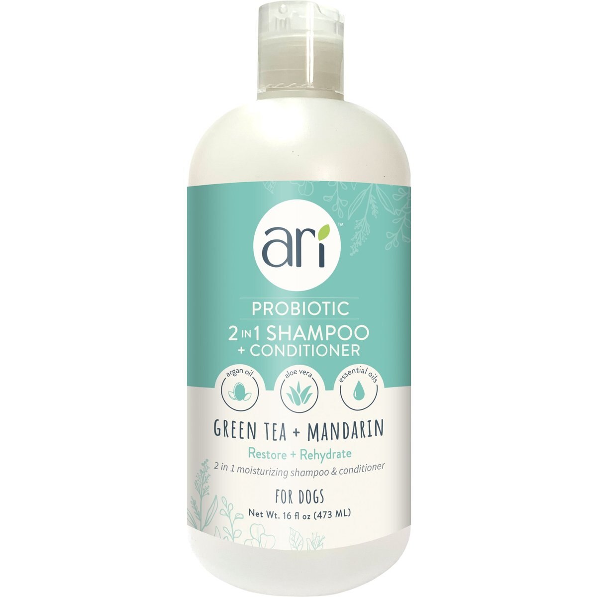 Health Extension ARI Probiotic 2-in-1 Conditioning Dog Shampoo, 16-fl oz bottle