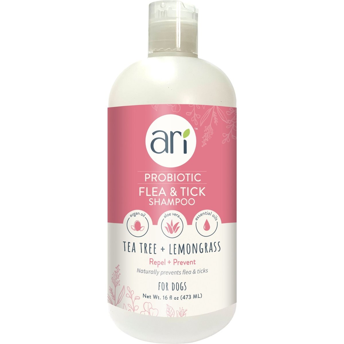 Health Extension ARI Probiotic Flea & Tick Dog Shampoo, 16-fl oz bottle