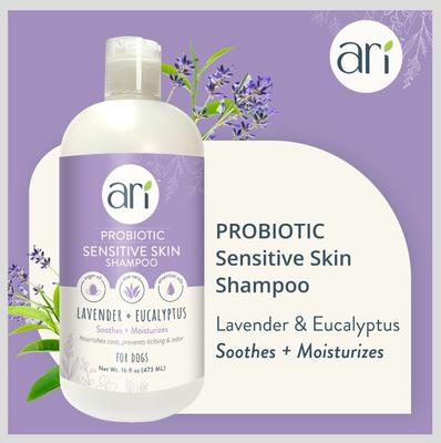 Show full view: Health Extension ARI Probiotic Sensitive Skin Dog Shampoo, 16-fl oz bottle slide 3 of 7