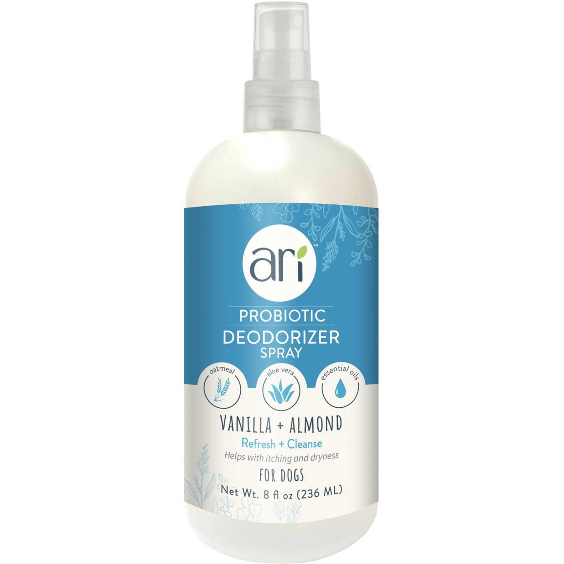 Health Extension ARI Probiotic Vanilla & Almond Dog Deodorizer Spray, 8-fl oz bottle