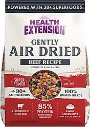 Health Extension Beef Recipe Non-GMO Air-Dried Dog Food, 32-oz bag