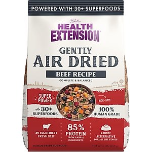 Health Extension Beef Recipe Non-GMO Air-Dried Dog Food, 32-oz bag