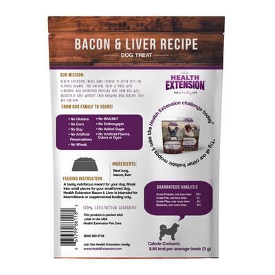 Show full view: Health Extension Bully Puffs Bacon & Liver + Bully Puffs Duck & Yogurt Dog Treats slide 3 of 9