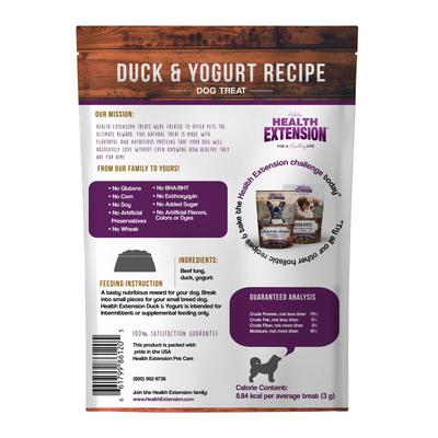 Show full view: Health Extension Bully Puffs Bacon & Liver + Bully Puffs Duck & Yogurt Dog Treats slide 7 of 9