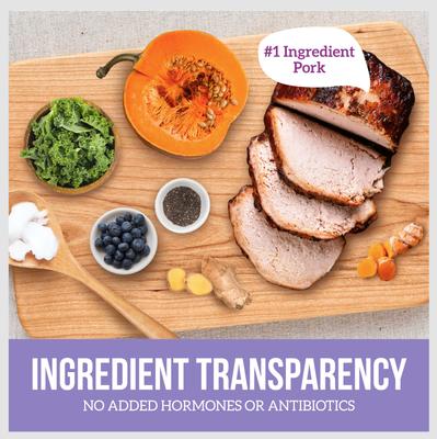 Show full view: Health Extension Carolina Skillet Pork Recipe Grain-Free Wet Dog Food, 12.5-oz can, case of 12 slide 10 of 11