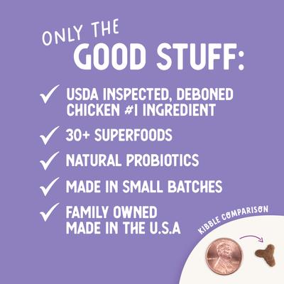 Show full view: Health Extension Chicken & Brown Rice Recipe Dry Cat Food, 4-lb bag slide 7 of 11