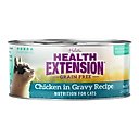 Health Extension Chicken in Gravy Grain-Free Wet Cat Food, 2.8-oz can, case of 24