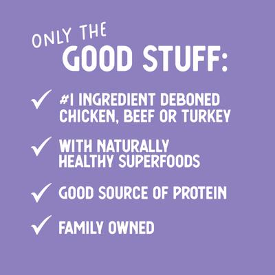 Show full view: Health Extension Digestive Support Variety Pack -Chicken, Beef & Turkey Dog Food, 9-oz can, case of 6 slide 9 of 10