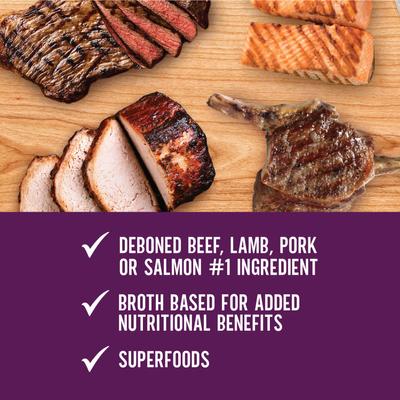 Show full view: Health Extension Geo Variety Pack Grain-Free Wet Dog Food, 12.5-oz can, case of 12 slide 9 of 11