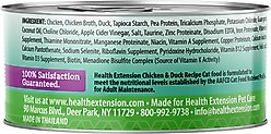 Health Extension Grain-Free Chicken & Duck Recipe Canned Cat Food, 2.8-oz, case of 24 slide 2 of 9