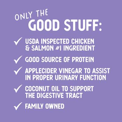 Show full view: Health Extension Grain-Free Chicken & Salmon Recipe Canned Cat Food, 2.8-oz, case of 24 slide 8 of 11