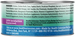 Health Extension Grain-Free Chicken & Tuna Recipe Canned Cat Food, 2.8-oz, case of 24 slide 2 of 7