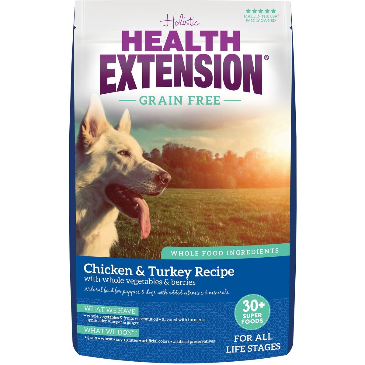 Health Extension Dry Dog Food, 10-lb bag