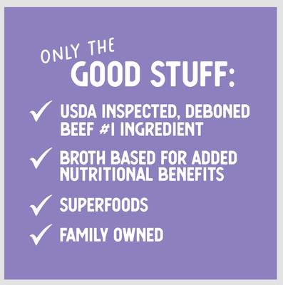 Show full view: Health Extension Grain-Free New York Style Beef Recipe Canned Dog Food, 12.5-oz, case of 12 slide 8 of 10