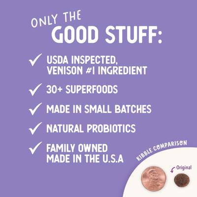 Show full view: Health Extension Grain-Free Venison & Sweet Potato Recipe Dry Dog Food, 10-lb bag slide 8 of 12