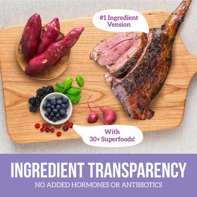 Show full view: Health Extension Grain-Free Venison & Sweet Potato Recipe Dry Dog Food, 4-lb bag slide 10 of 12