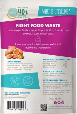 Show full view: Health Extension Impawfect Hip & Joint Support Sweet Potato & Turmeric Flavored Soft & Chewy Dog Treats, 4.5-oz bag slide 3 of 9