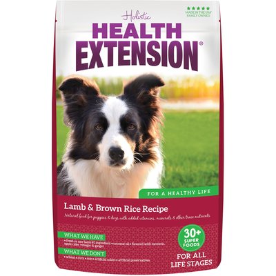 Health Extension Health Extension Lamb & Brown Rice Dry Dog Food, 4-lb bag