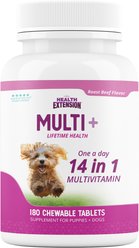 Health Extension Lifetime Vitamins Chewable Dog Tablets, 180 count