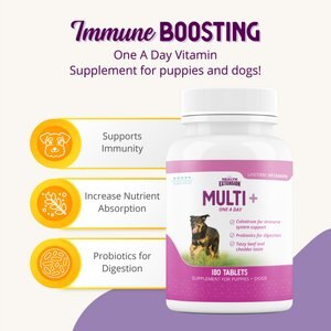 Health Extension Lifetime Vitamins Chewable Dog Tablets, 180 count