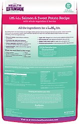 Health Extension Little Bites Grain-Free Salmon Recipe Dry Dog Food, 3.5-lb bag slide 2 of 9