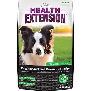 Health Extension Original Chicken & Brown Rice Recipe Dry Dog Food, 4-lb bag