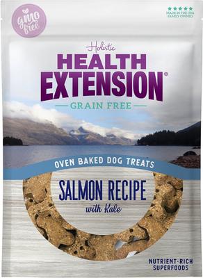 Show full view: Health Extension Salmon Recipe Dry Food + Oven Baked Salmon Recipe with Kale Dog Treats slide 6 of 9
