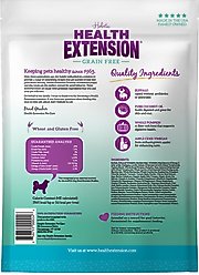 Health Extension Small Buffalo Heart Shaped Grain-Free Crunchy Dog Treats, 12-oz bag slide 2 of 9