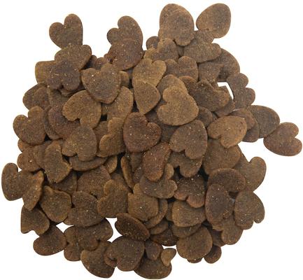 Show full view: Health Extension Small Buffalo Heart Shaped Grain-Free Crunchy Dog Treats, 12-oz bag slide 5 of 10