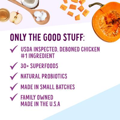 Show full view: Health Extension Small Heart-Shaped Dog Treats, 12-oz bag slide 8 of 12