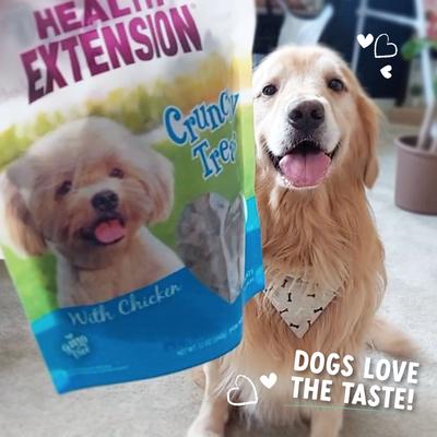 Show full view: Health Extension Small Heart-Shaped Dog Treats, 12-oz bag slide 7 of 12