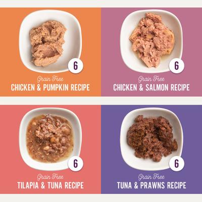 Show full view: Health Extension Variety Pack Grain-Free Canned Cat Food, 2.8-oz, case of 24 slide 4 of 6